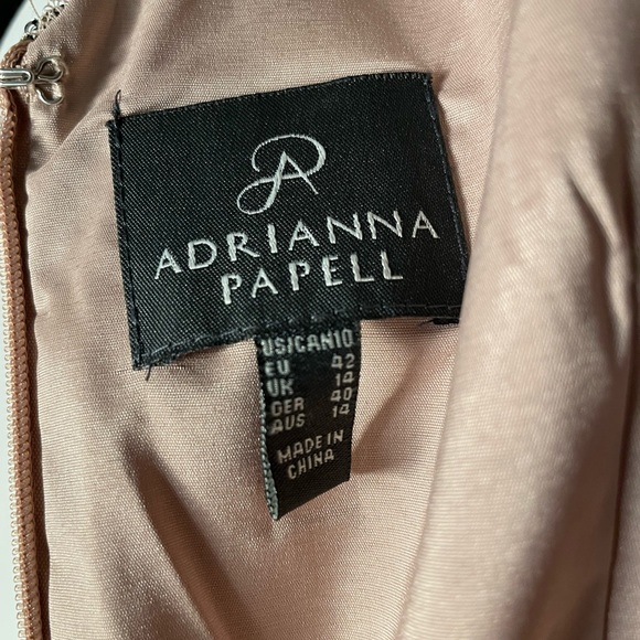 NWT Adrianna Papell Cap Sleeve Sequin Dress - Picture 4 of 5